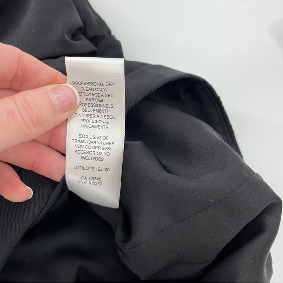 Amur Kehlani Tie skirt Black Rouched *REVOLVE*  NWT Side Zip Mini Skirt - Picture 8 of 15